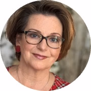 Image of a professional woman with glasses.